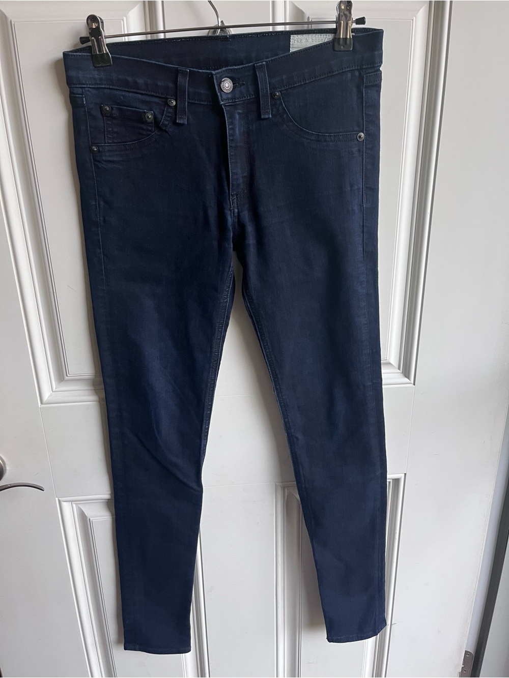 Rag and Bone legging Jean in midnight blue